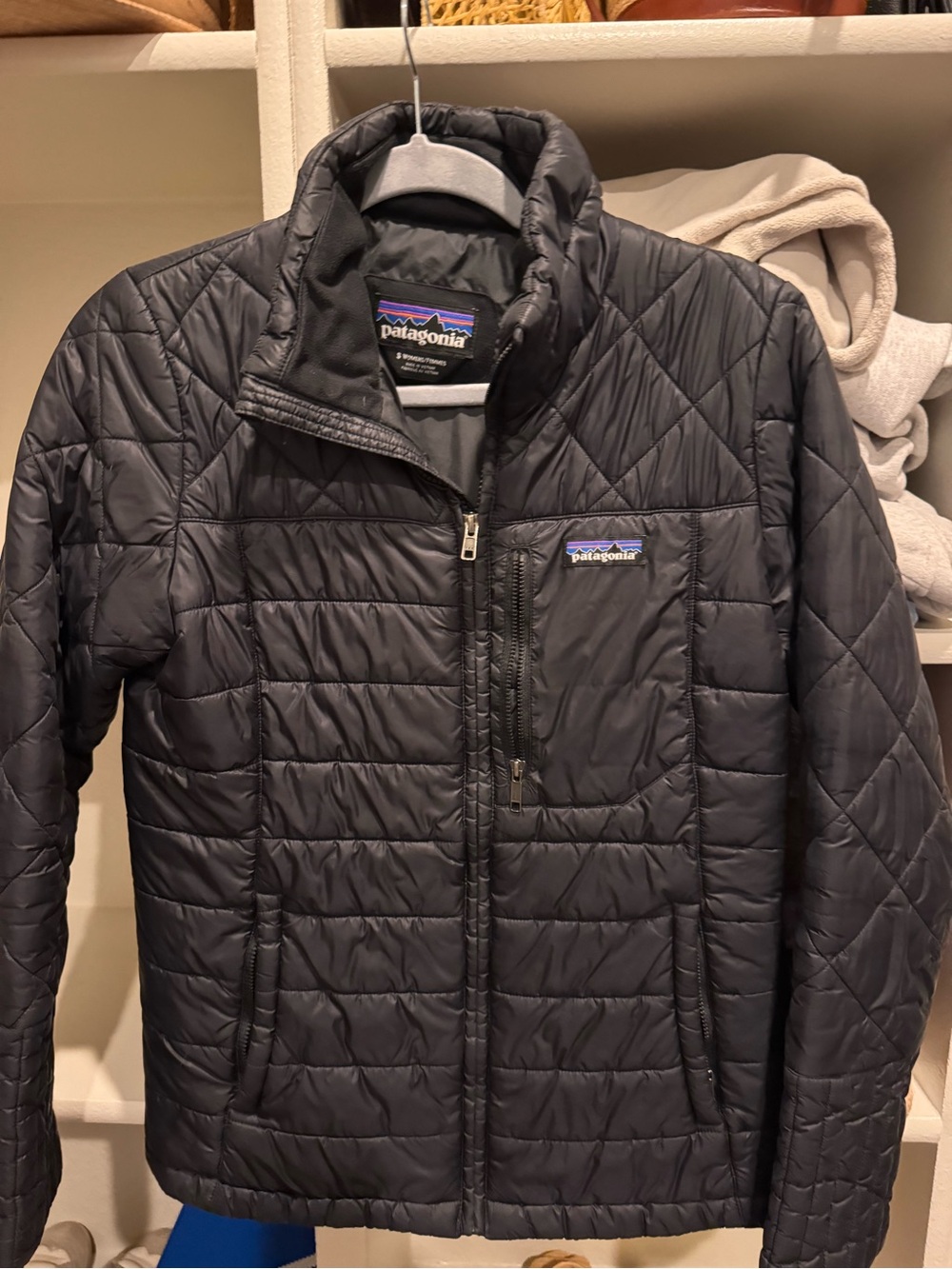Patagonia Black Quilted Women's Puffer Jacket
